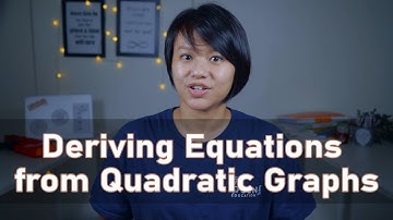 Functions and Graphs: Equations from Quadratic graphs | GCE O-Level Lower Secondary Math |
