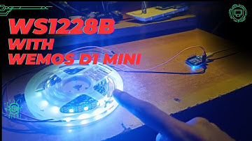 WS2812B Neopixel LED Strip : Connecting with Wemos D1 Mini for Dynamic Lighting #embeddedsystem
