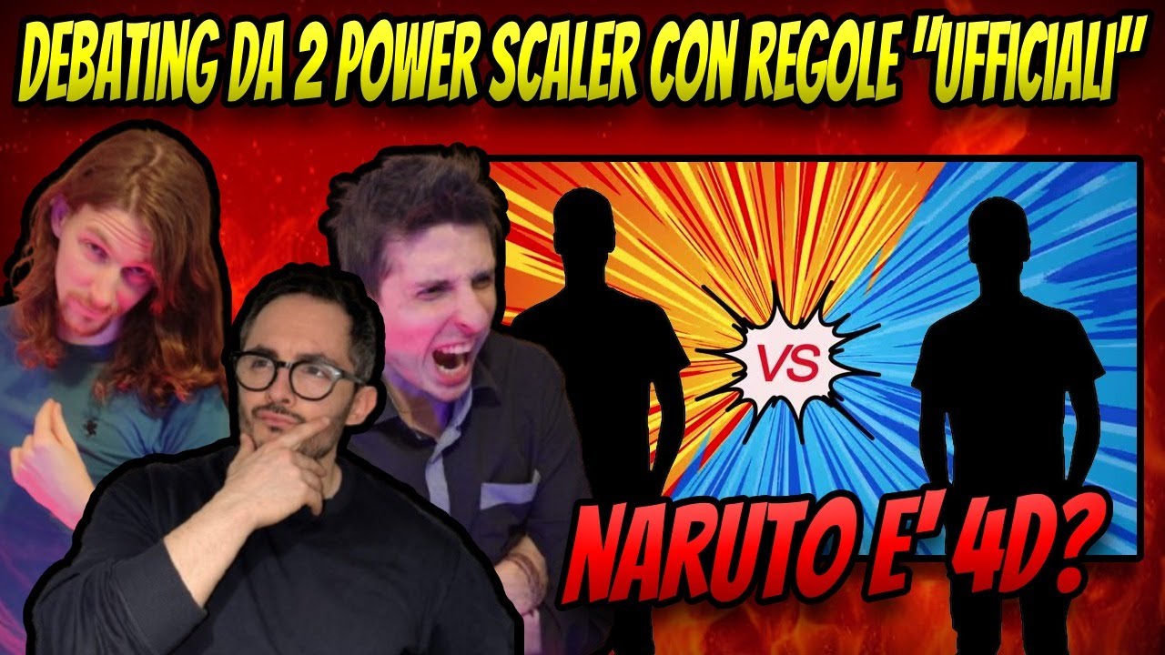 SFIDA DEBATING CON LE REGOLE UFFICIALI USATE DAI POWERSCALER: 