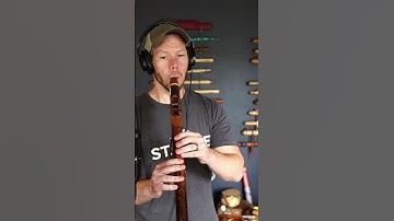 Mellow & Pretty Native Flute - Woodsounds Sunrise Classic #nativeamericanflute key of F#