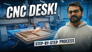 Building a Complete Workstation System: Desk, Return & Hutch | In-House Manufacturing Process