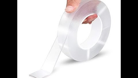 AMAZON MUST HAVES :   UALAU Double Sided Tape Heavy Duty Traceless Removable
