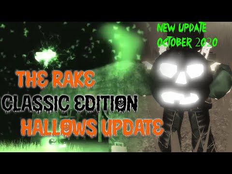 The Rake Classic Edition Hallows Eerie Halloween Update Roblox Youtube - eerie font roblox