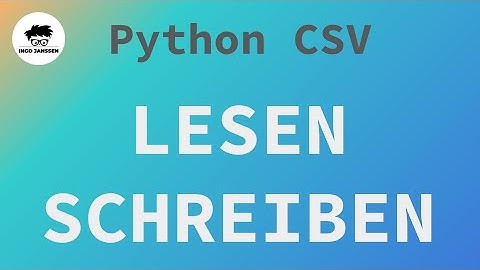 CSV Dateien einfach lesen und schreiben?