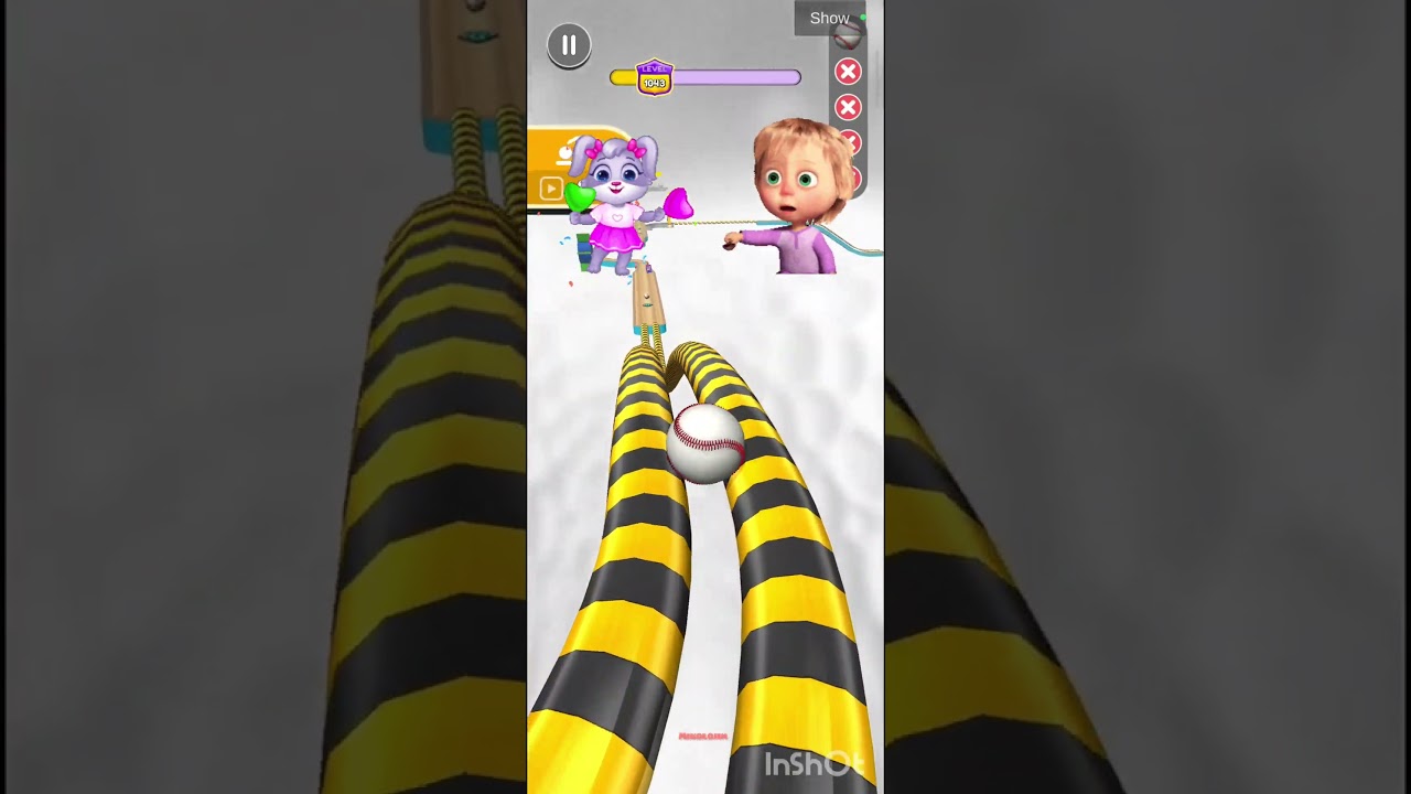 Going Balls Speedrun - FASTEST Perfect Run Ever Achieved!#Shorts#Goingballs#Speedrun