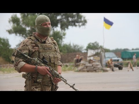 Бійці АТО привітали українців з Днем Незалежності.