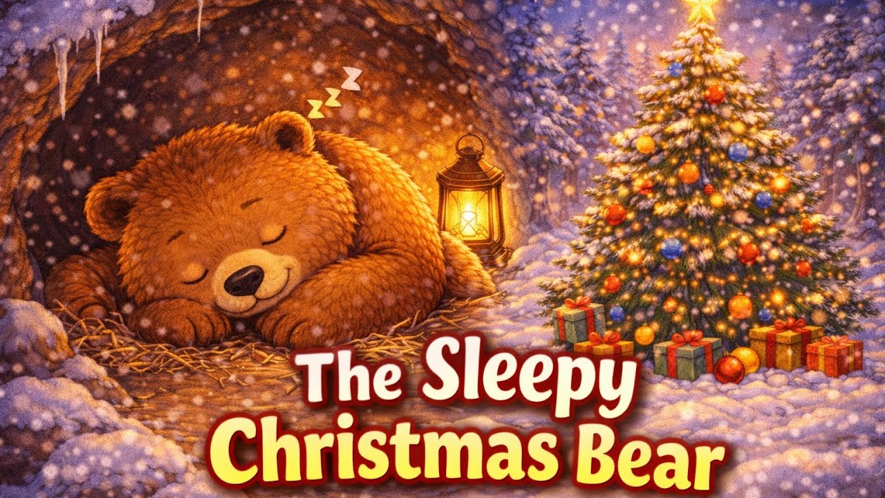 The Sleepy Christmas Bear | Cozy Bedtime Story for Children ...