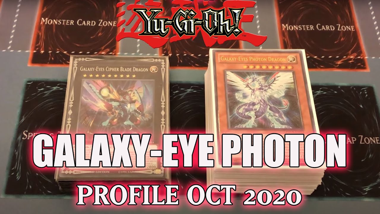 YUGIOH Galaxy eyes photon deck profile