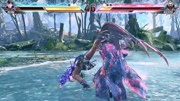 Tekken 8 Reina vs Jun CPU at Hardest level!