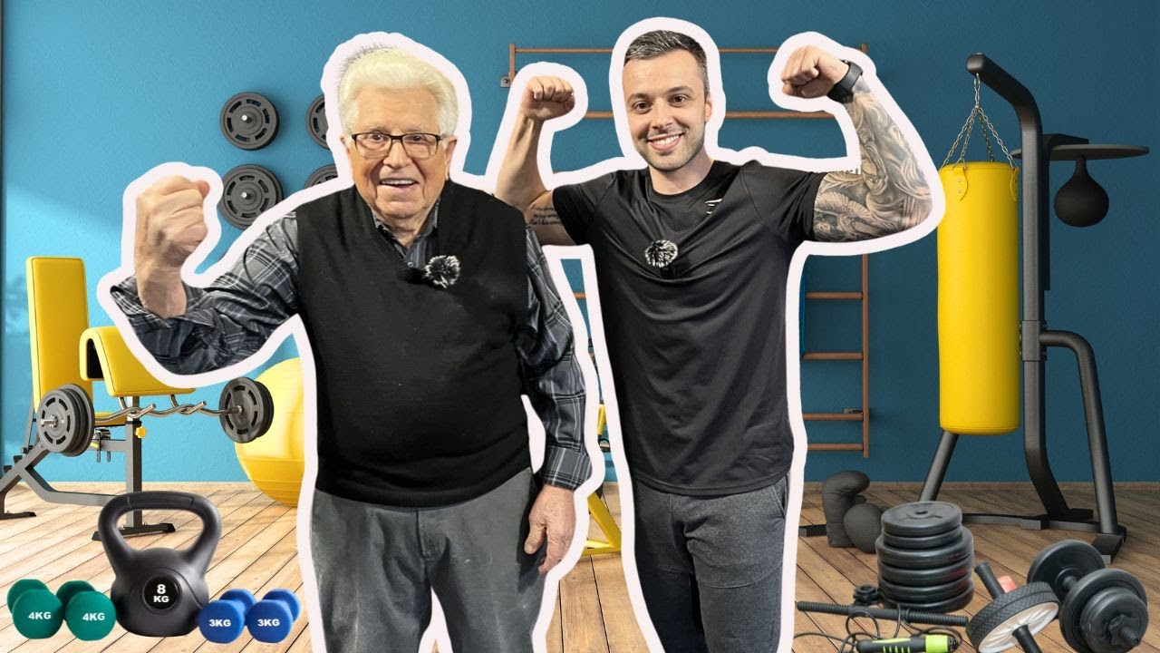 I Took My 87-Year-Old Grandfather to the Gym for the First Time