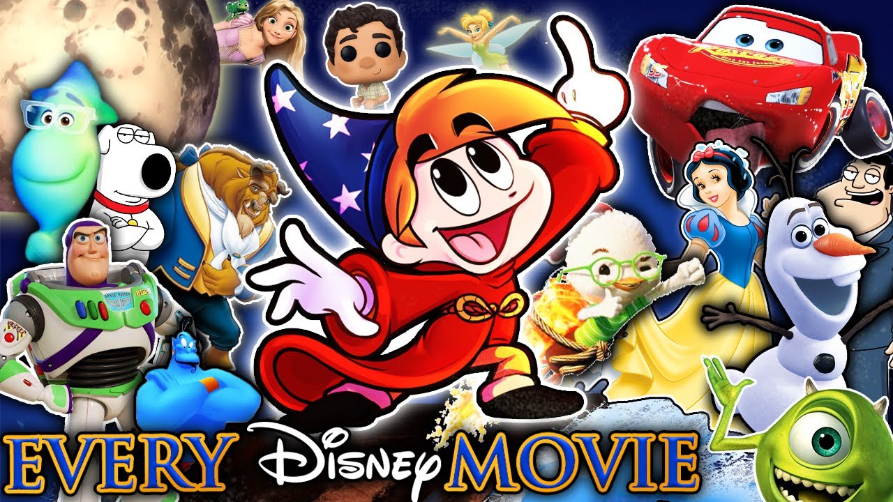 Ranking EVERY Disney & Pixar Movie Ever - YouTube