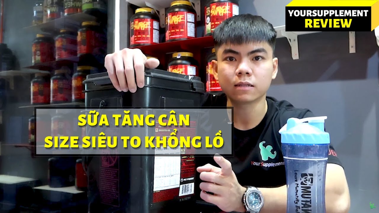 Chia Sẻ Kinh Nghiệm Tăng Cân - Dễ Dàng Hơn Khi Có Mass Gainer | Supplement Review #16