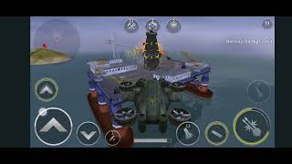 Gunship Battle Episode 02 Mission 08 | With T3 Dragon Ship 🐉 🚢| Joycity Gunship Battle New Plane 🚁