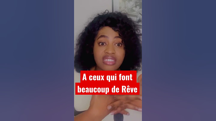 A ceux qui font beaucoup de rêve ..