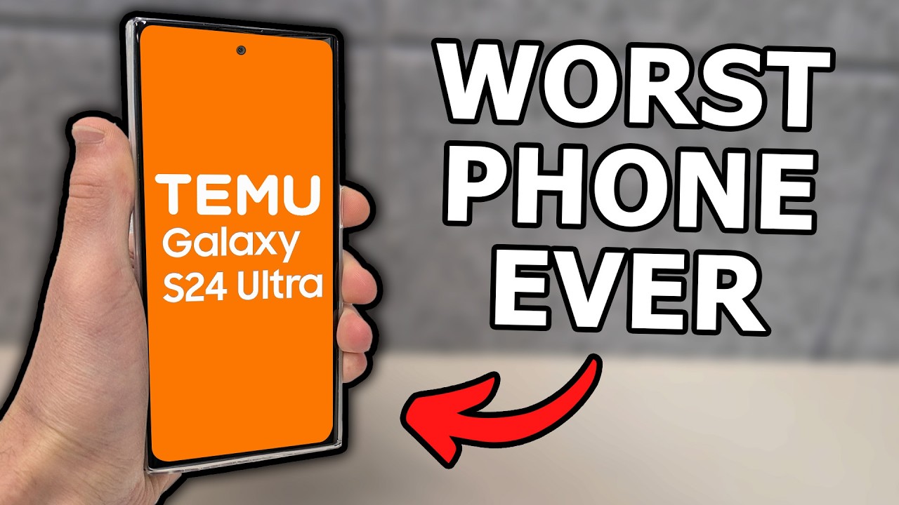 This Galaxy S24 Ultra from TEMU was ONLY $120... 😬