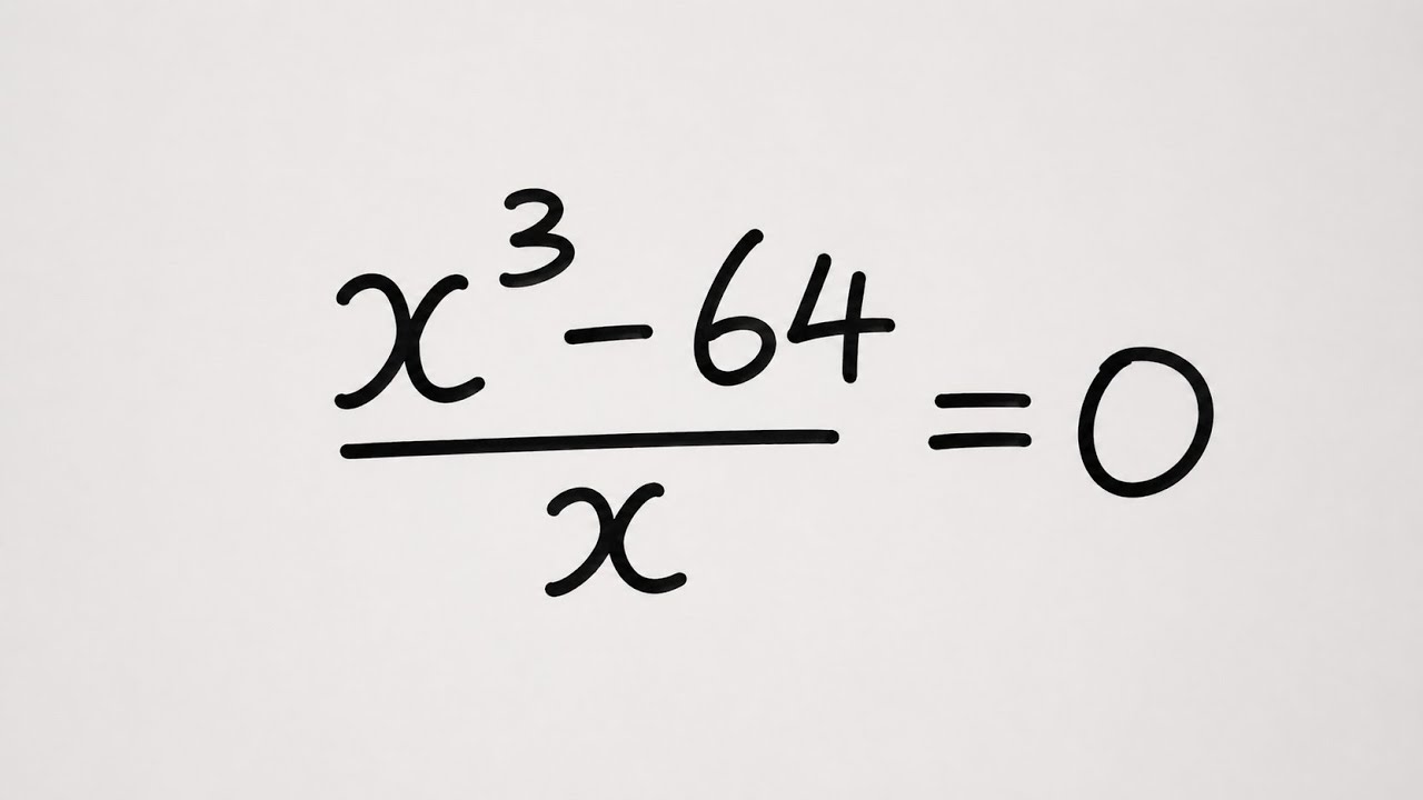Olympiad Mathematics | The three solutions | Can you solve this? - YouTube