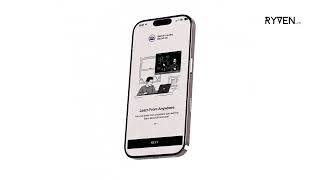 Learning Management Software (LMS) Mobile app UI/UX Design -  Ryven Global LLC