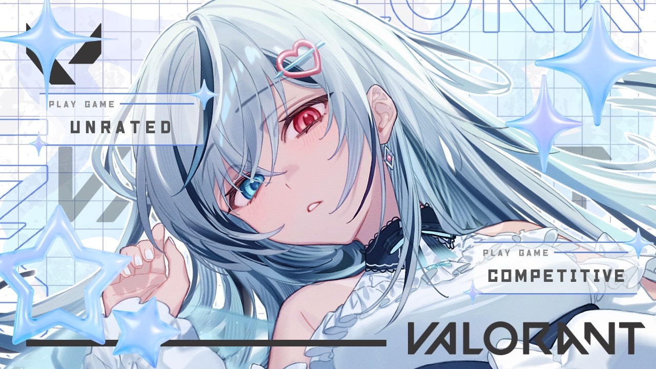 【Valorant】本日もゴールドランク!バナーまでもうちょっと…! w/猫太ももさん、音方彗さん #vtuber #新人vtuber