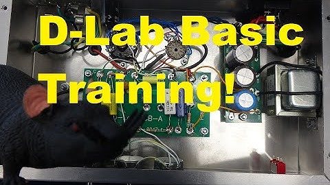 D-Lab Basic Training Class A practice tube amp No noise layout easy How to method for Homebrew kits