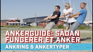 Ankerguide: Alt du skal vide om ankertyper og korrekt ankring.