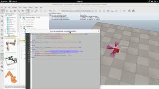 Intro to v-rep and our setup - Moving the robot