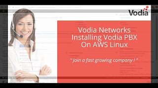 Vodia PBX hosted edition Linux on AWS