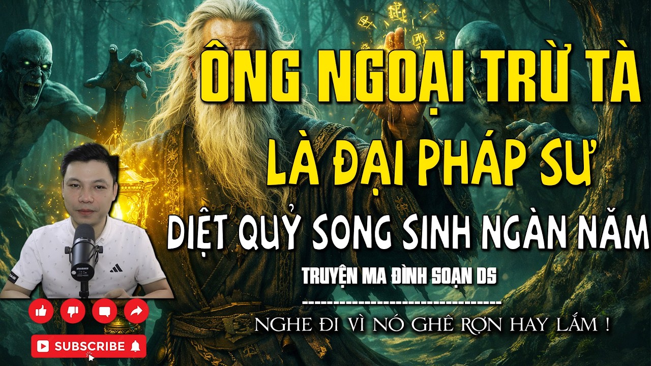 ÔNG NGOẠI TRỪ TÀ LÀ ĐẠI PHÁP SƯ DIỆT QUỶ SONG SINH NGÀN NĂM l CHUYỆN MA MỚI NHẤT l MC ĐÌNH SOẠN DS