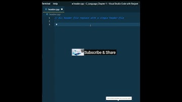 #4 Single Header file replace all header file #C++ #cplusplus subscribe and share.