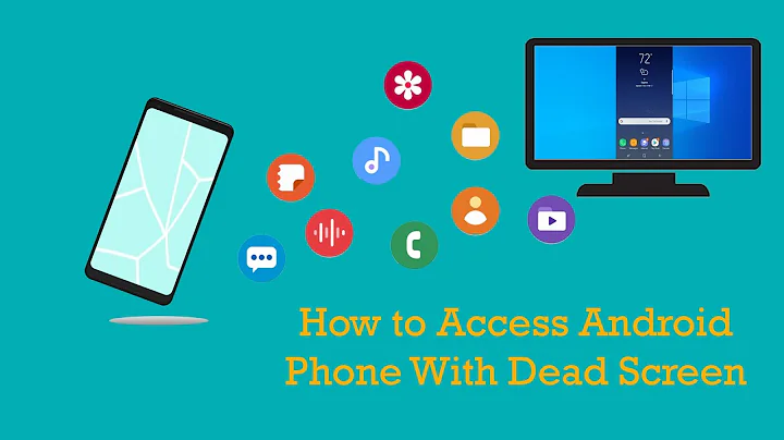 How to Access Android Phone with Dead Screen from a PC - Using your phone from PC