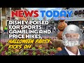 Disney Poised for Sports Gambling and Price Hikes, Halloween Party Kicks Off