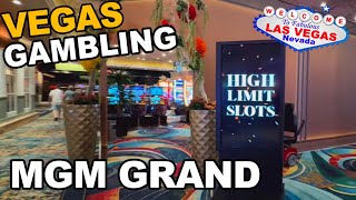 A little gambling at the MGM Grand Las Vegas