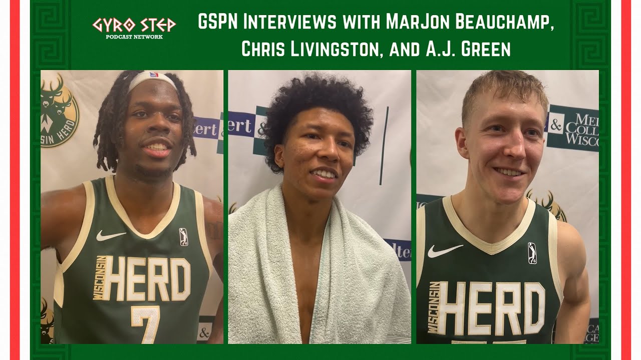 GSPN Interviews MarJon Beauchamp, Chris Livingston, and A.J. Green