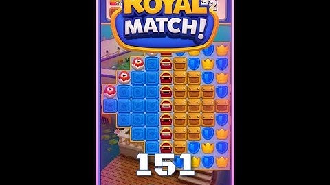 Royal Match Level 151 - No Boosters
