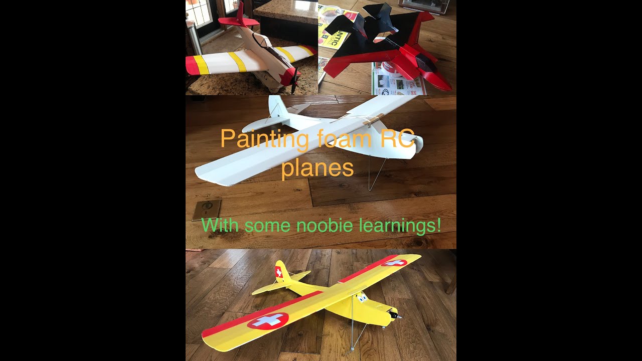 Painting RC Foam Planes With An Airbrush YouTube Painting RC Foam Planes With An Airbrush YouTube
