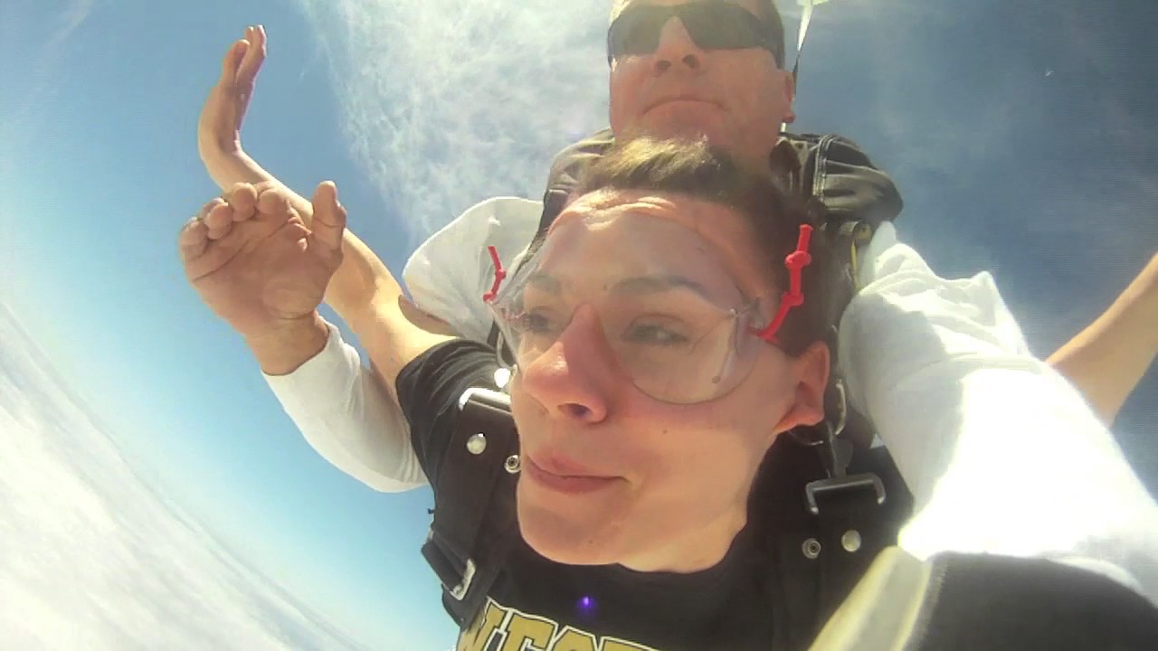 Tandem Skydive Kimberly from Kalamazoo, MI YouTube