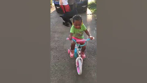 Latoya Riding Bike