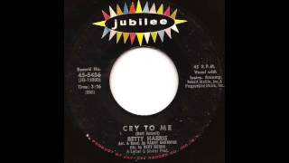 betty harris cry to me chords