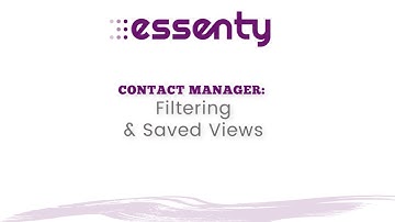 CONTACT MANAGER: View & Filter Contacts (Plus Saved Views)