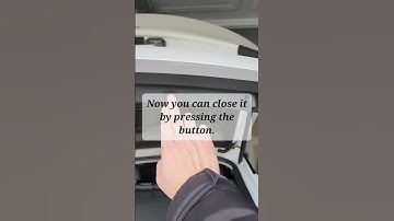 Setting trunk height for Tesla Model Y