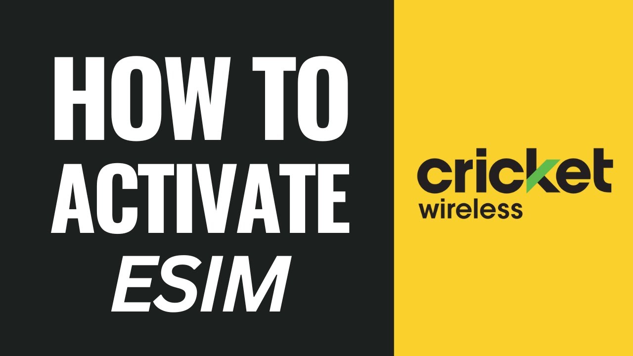 how-to-activate-cricket-wireless-esim-youtube