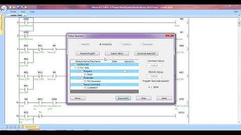 Wecon PLC LX2E Download Method