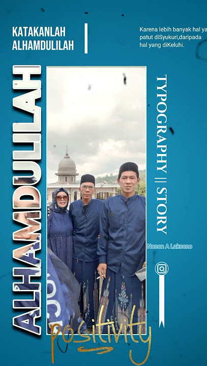 Katakan Alhamdulillah..