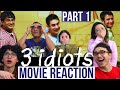 3 IDIOTS Movie Reaction | Part 1 | Aamir Khan | Madhavan | Sharman Joshi | Kareena Kapoor | Rancho?