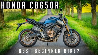 Why the Honda CB650R is an EXCELLENT beginner motorcyle.