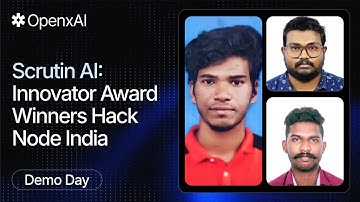 Scrutin AI: Smart Contract Auditing from Hack Node India - AI Innovator Award Winners