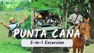 5 excursions in 1 Day! Punta Cana | Dominican Republic #puntacana #domicanrepublic