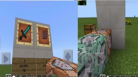 How to make a command block shop in Minecraft