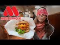 Mac & Cheese Croquette Burger at Mos Burger Japan