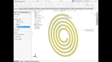 Solidworks Tips : Creating spiral spring using solidworks helix