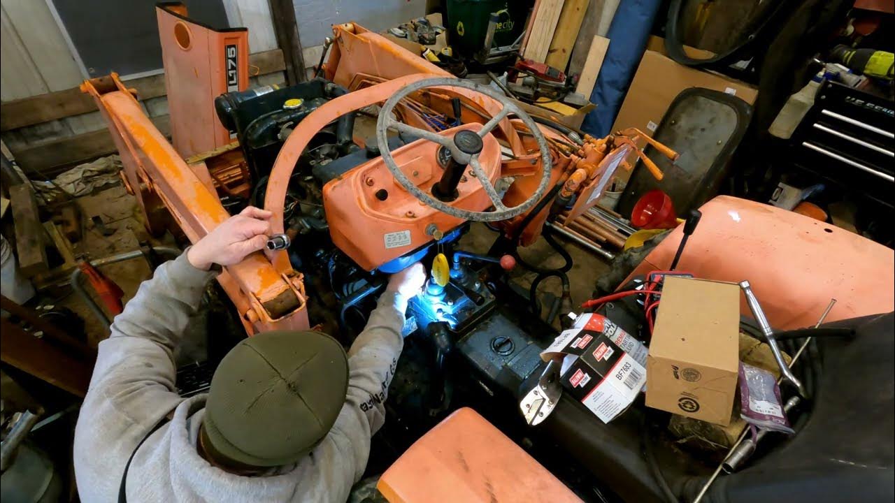 Kubota L175 Tractor - E03 - New Parts and Fixes - YouTube